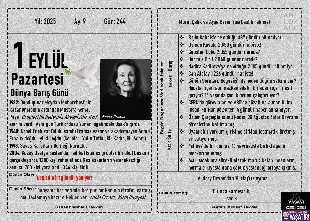 Dünya Barış Günü 1